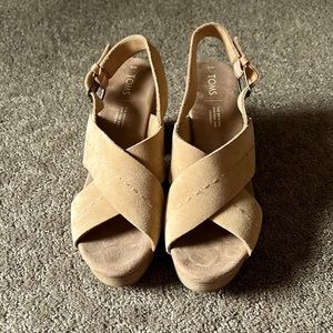 Toms heeled sandals